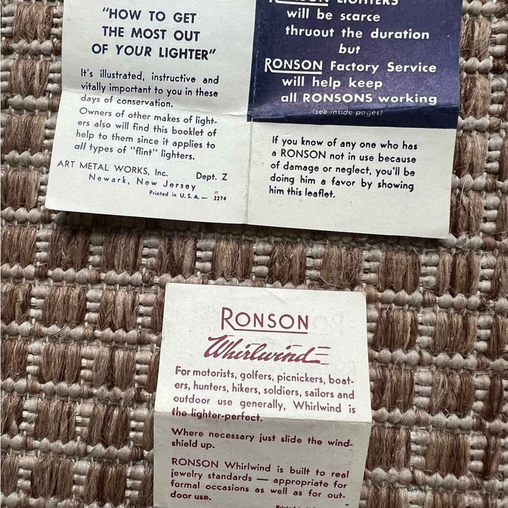 Vintage Ronson Lighter - Picture 3 of 8